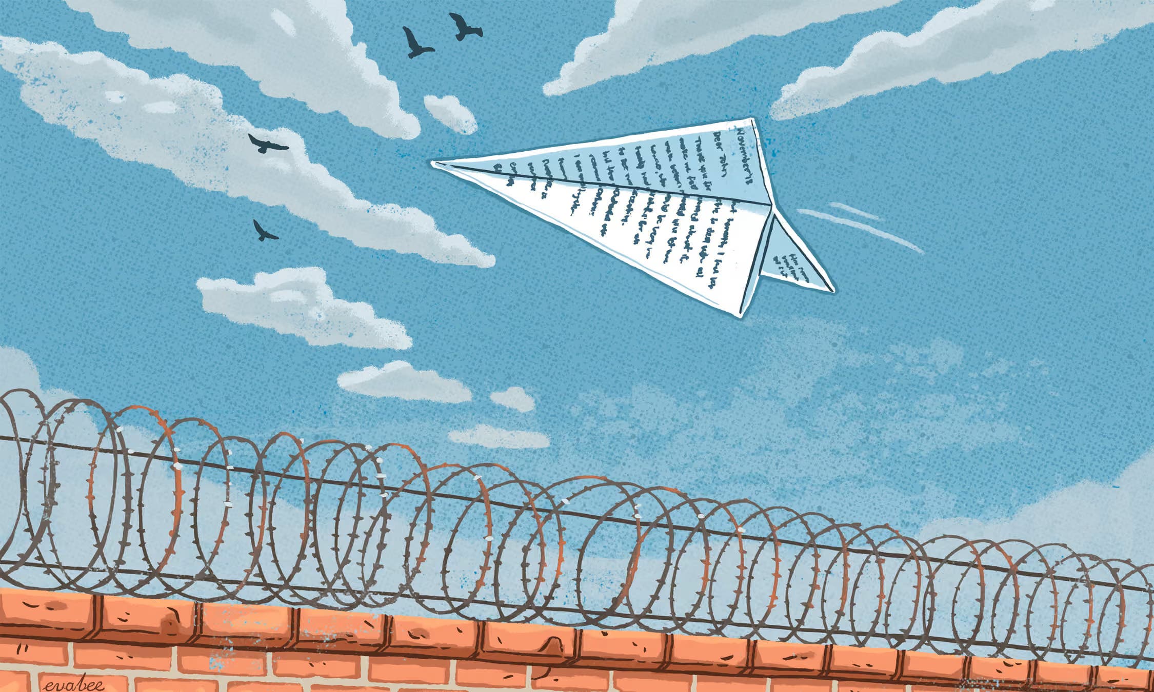 Writing Letters to People in Prison session