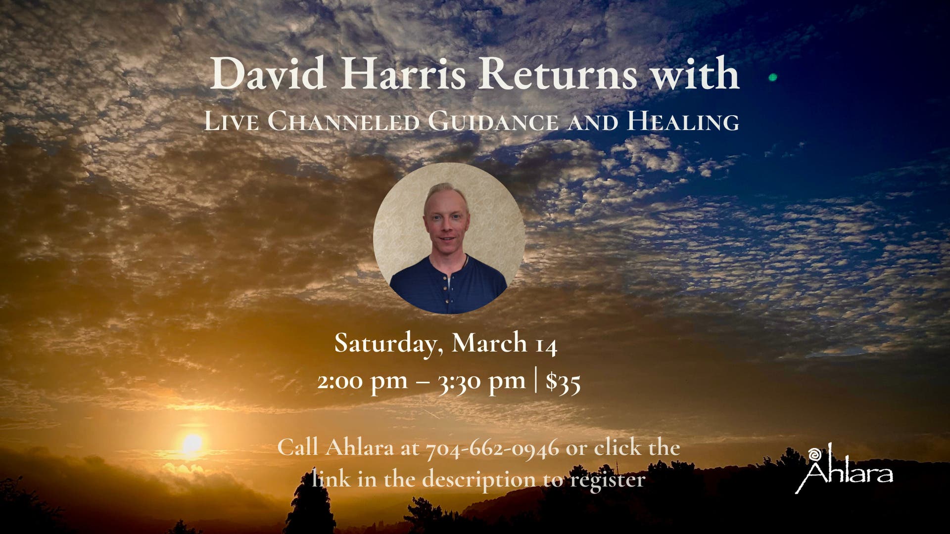 David Harris Returns with Live Channeled Guidance and Healing