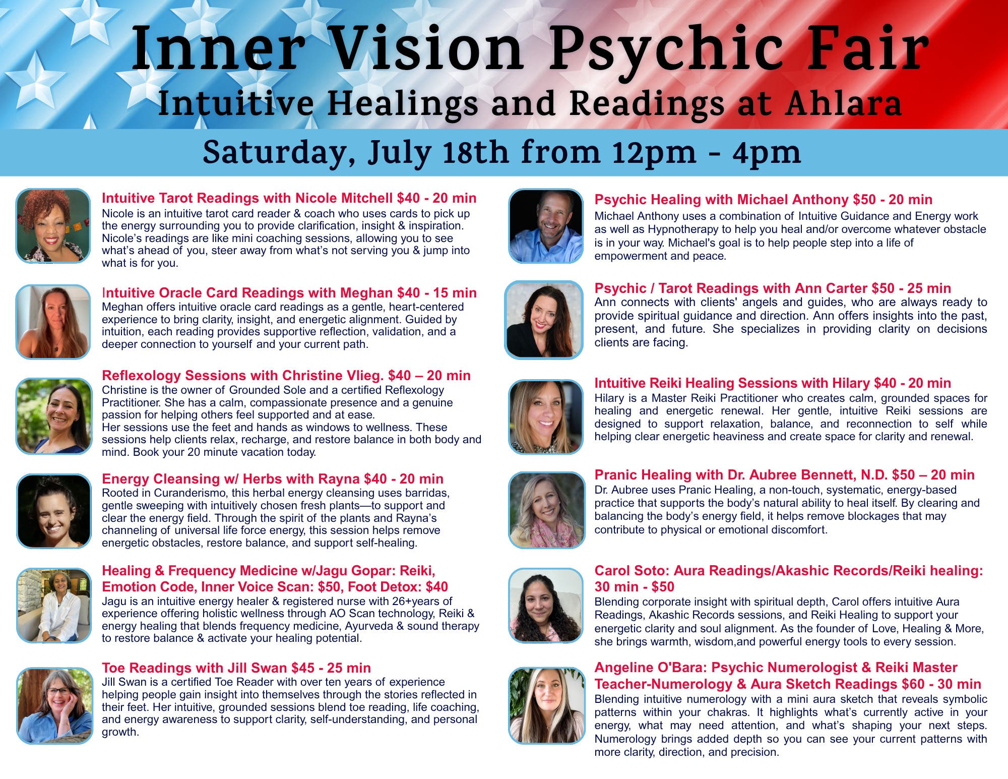 Inner Vision Psychic Fair