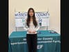 Charis Choi accepts EcoWard on behalf of the team