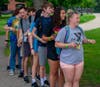 Shannon (Sullivan) Casey at a Teen Leaders Rally