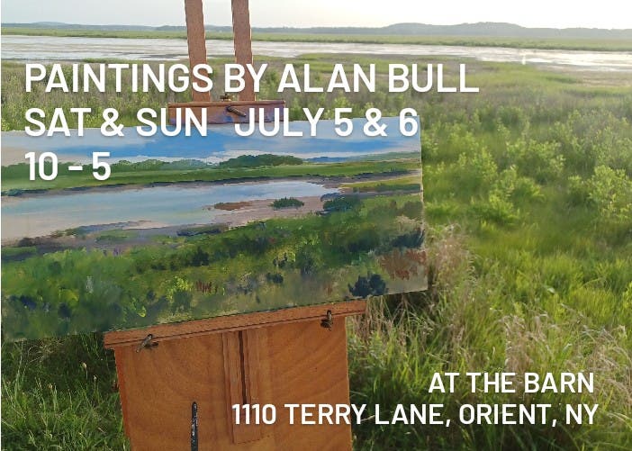 Paintings by Alan Bull at the Barn