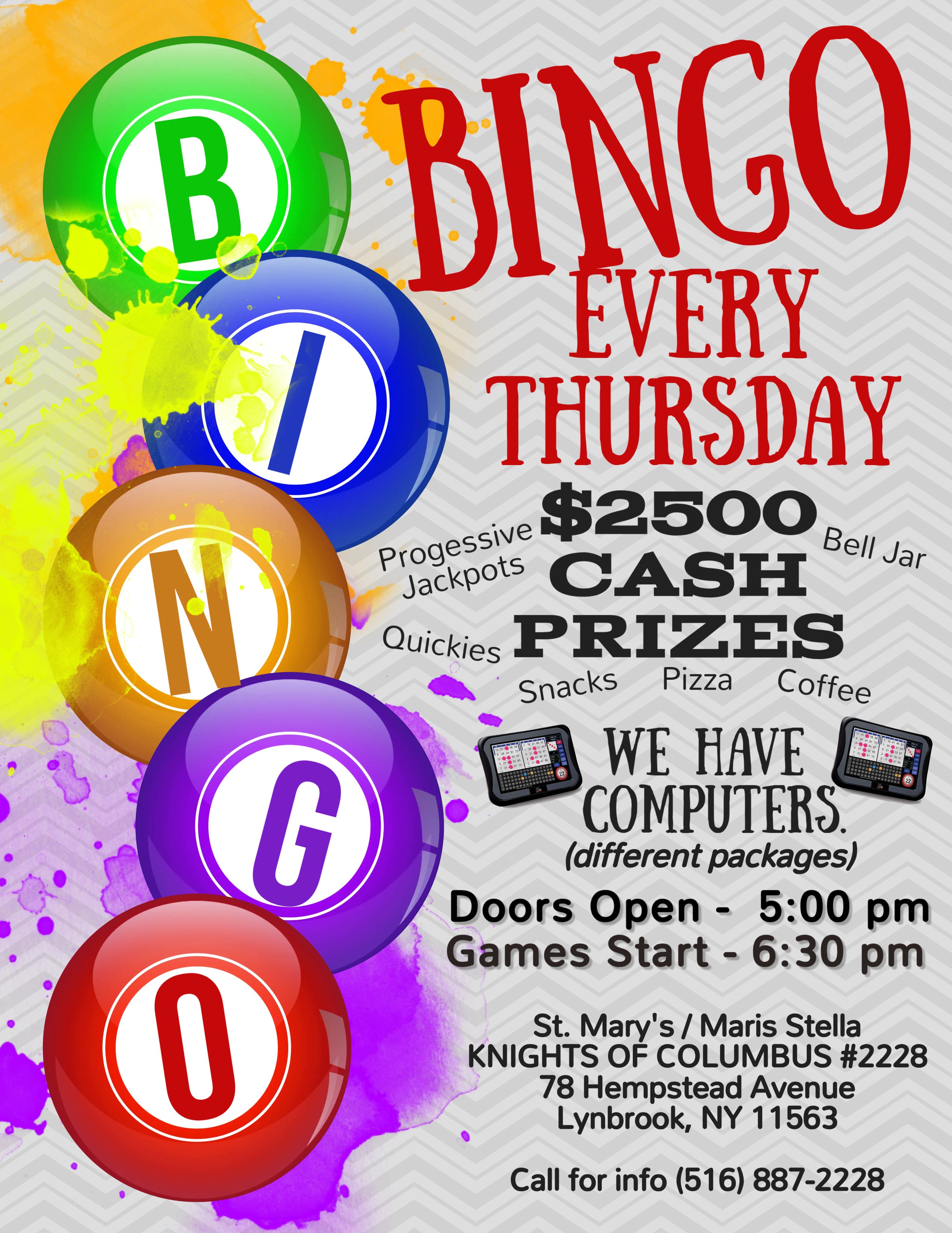 Bingo Every Thursday
