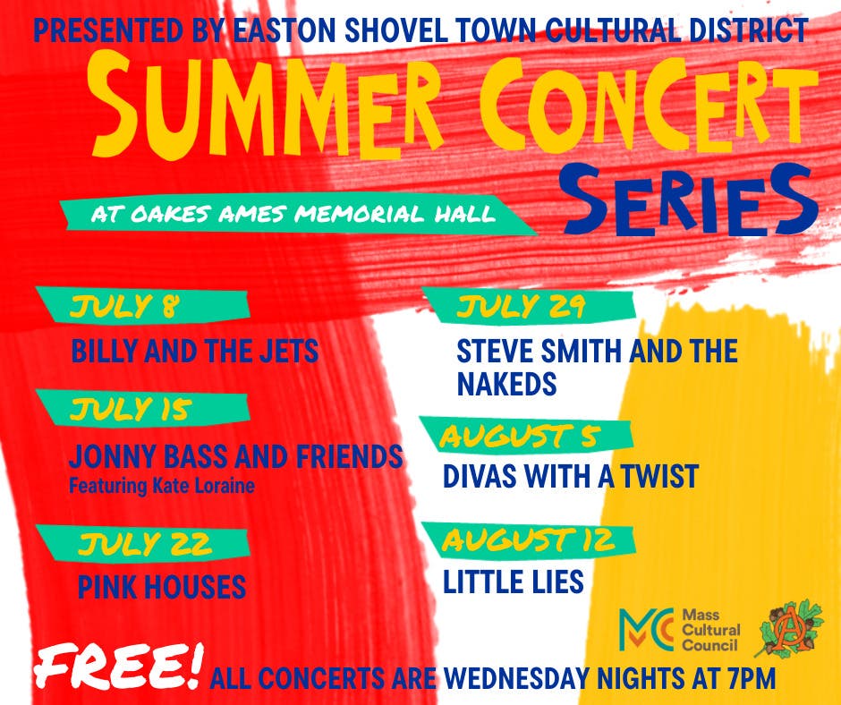 Easton Shovel Town Cultural District Summer Concert Series
