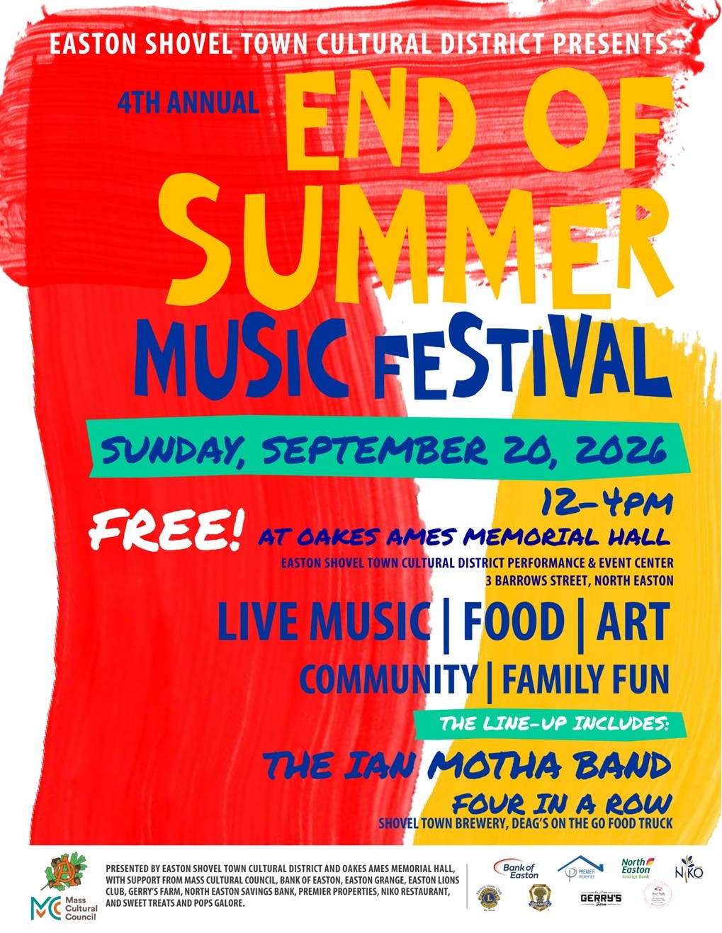 End of Summer Music Festival