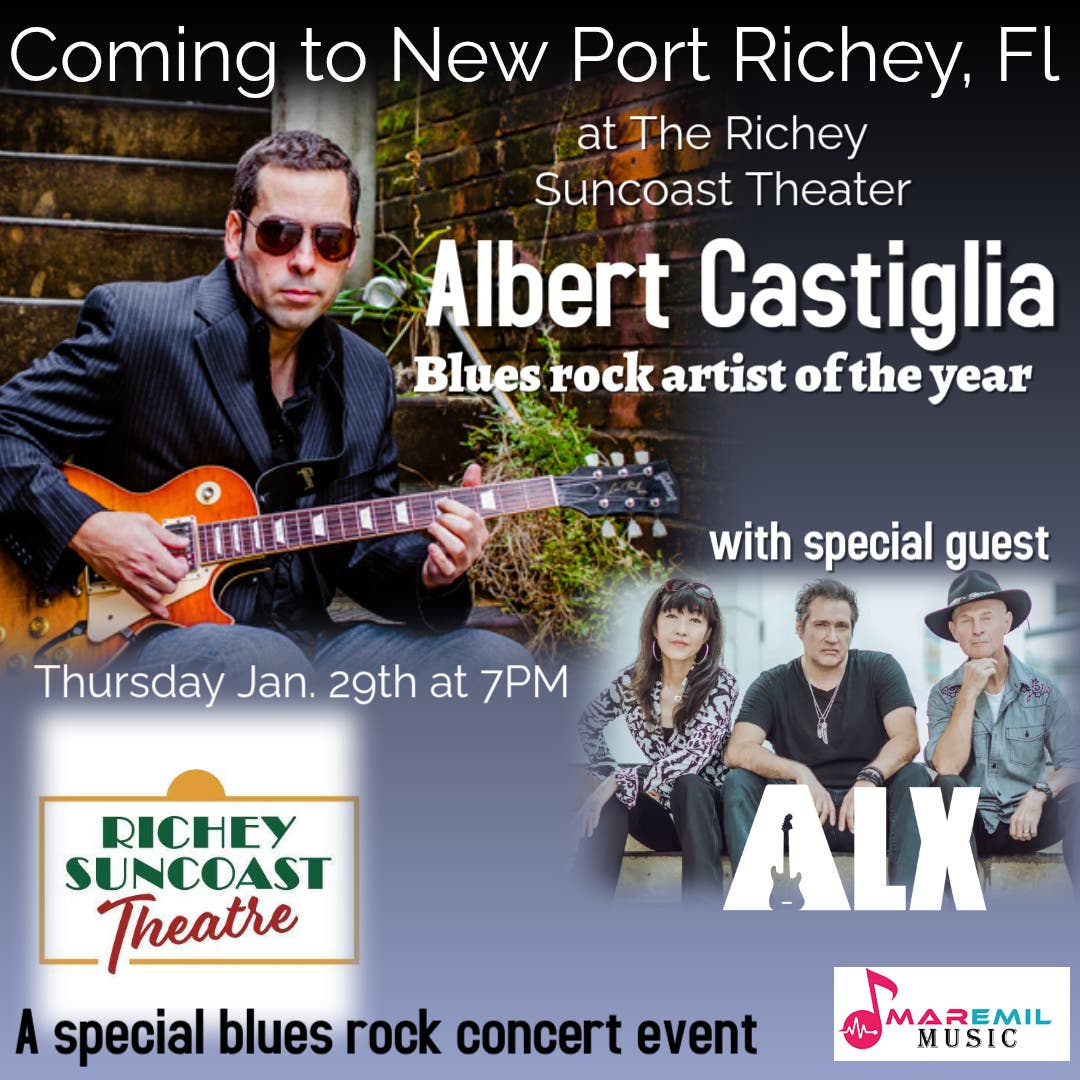 Jan 29 | Blues Rock Titans Unite: Albert Castiglia with Special Guest ...
