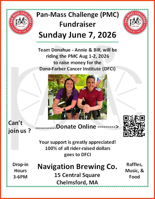 Pan-Mass Challenge (PMC) Fundraiser