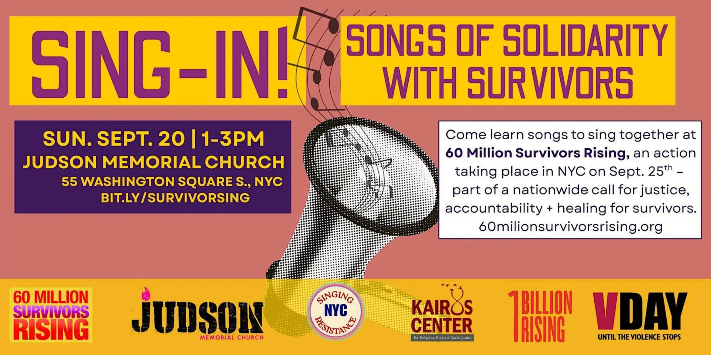 SING IN! Songs of Solidarity for Survivors