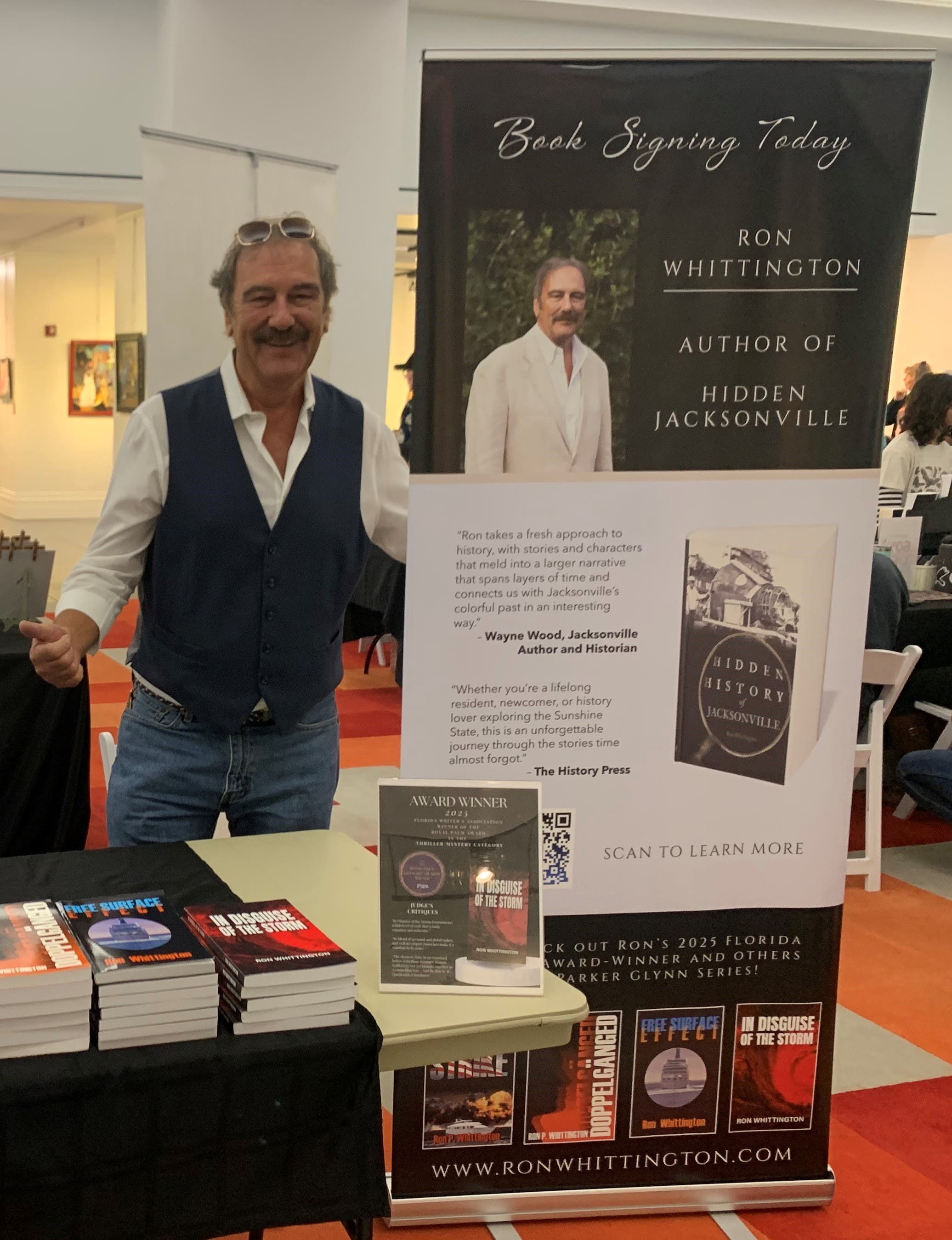Ocean Beaches Legion Post 129 Hosts Whittington Book Signing for 'Hidden Jacksonville'