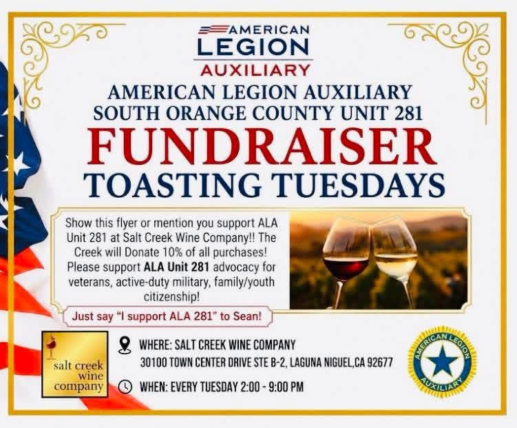Toasting Tuesdays Fundraiser