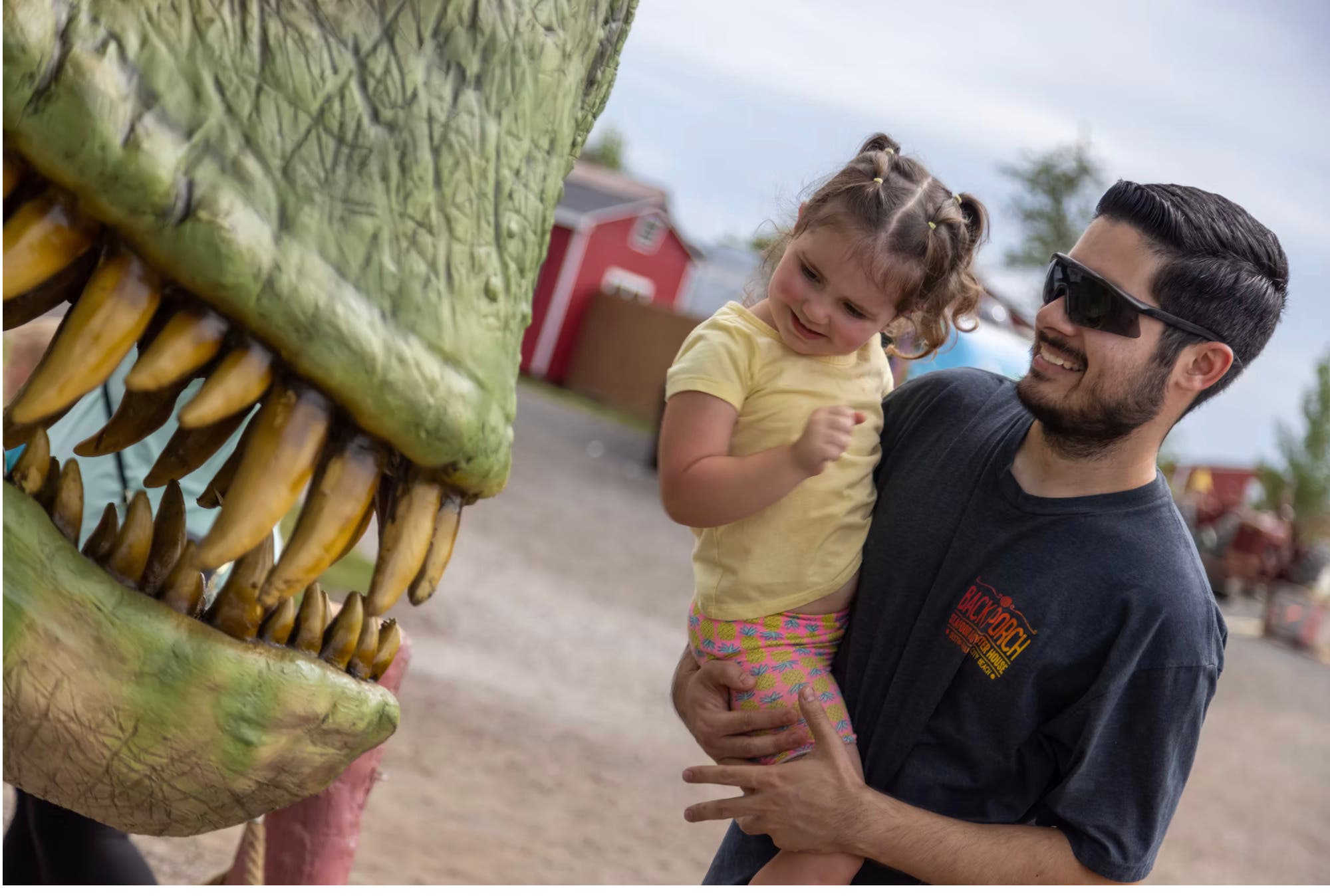 Dino Days at Waterdrinker North Fork Columbus Day!