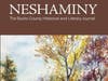 Fall/Winter 2023 Issue of Neshaminy Journal, featuring a cover by Bucks County artist Patricia Allingham Carlson