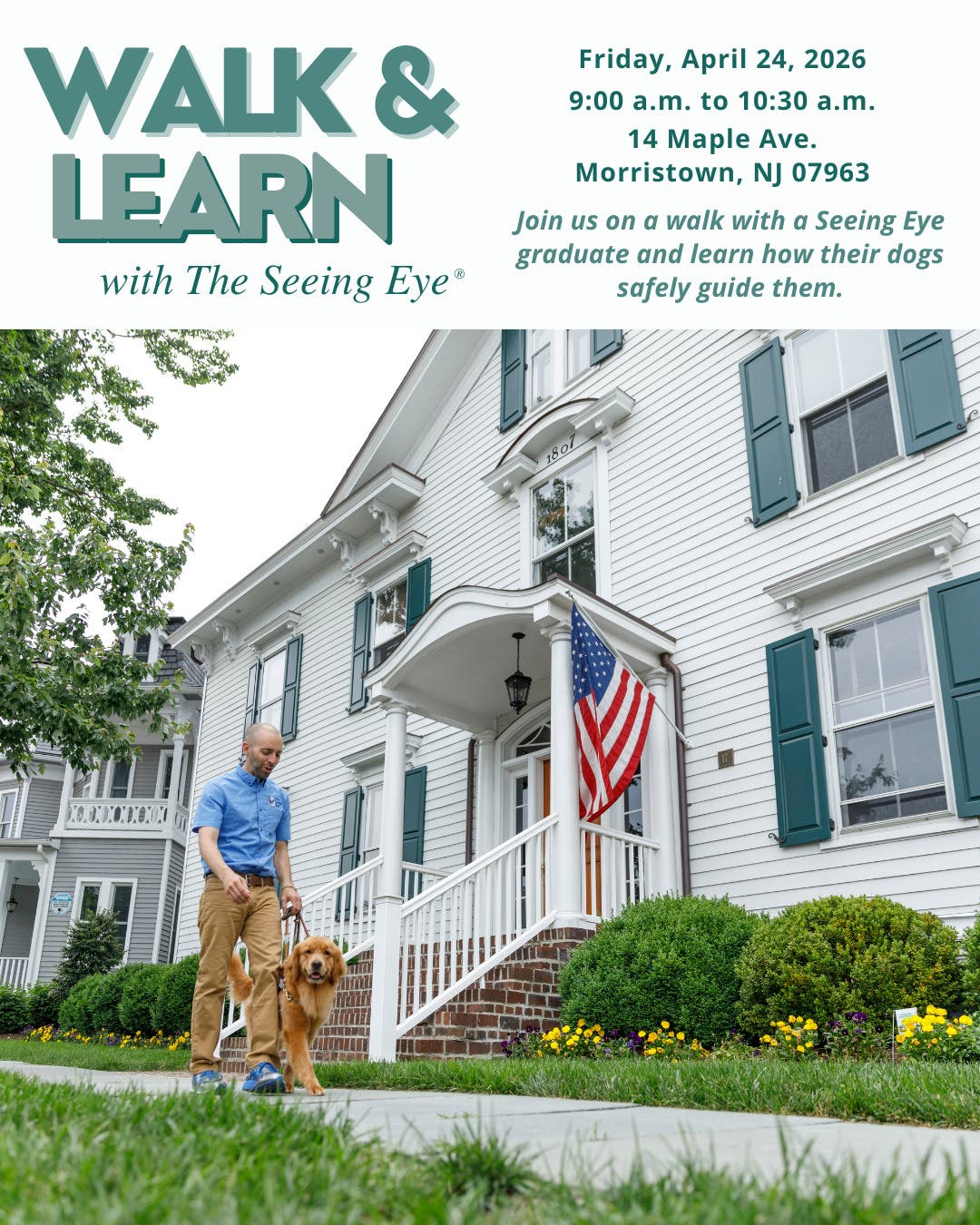 Walk & Learn with The Seeing Eye