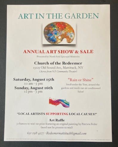 "Art in the Garden" Annual Art Show and Sale