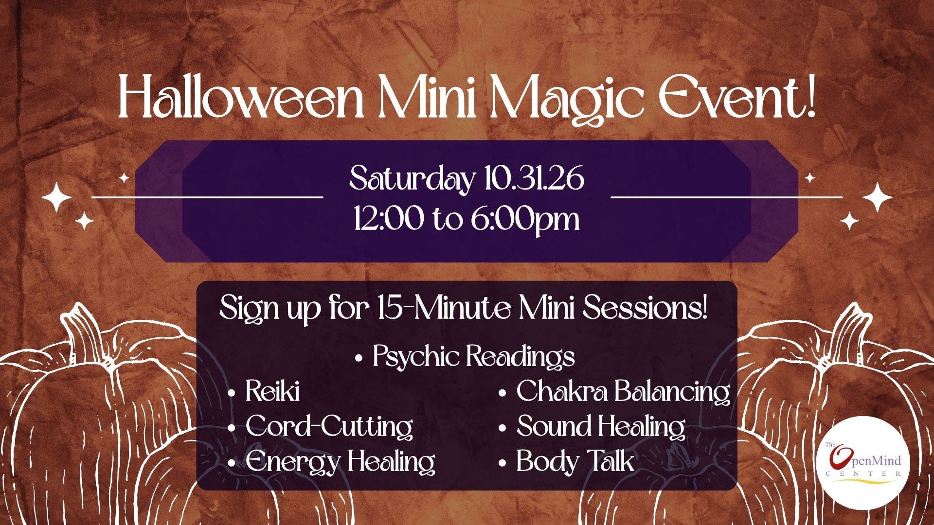 Halloween Mini Magic Event!