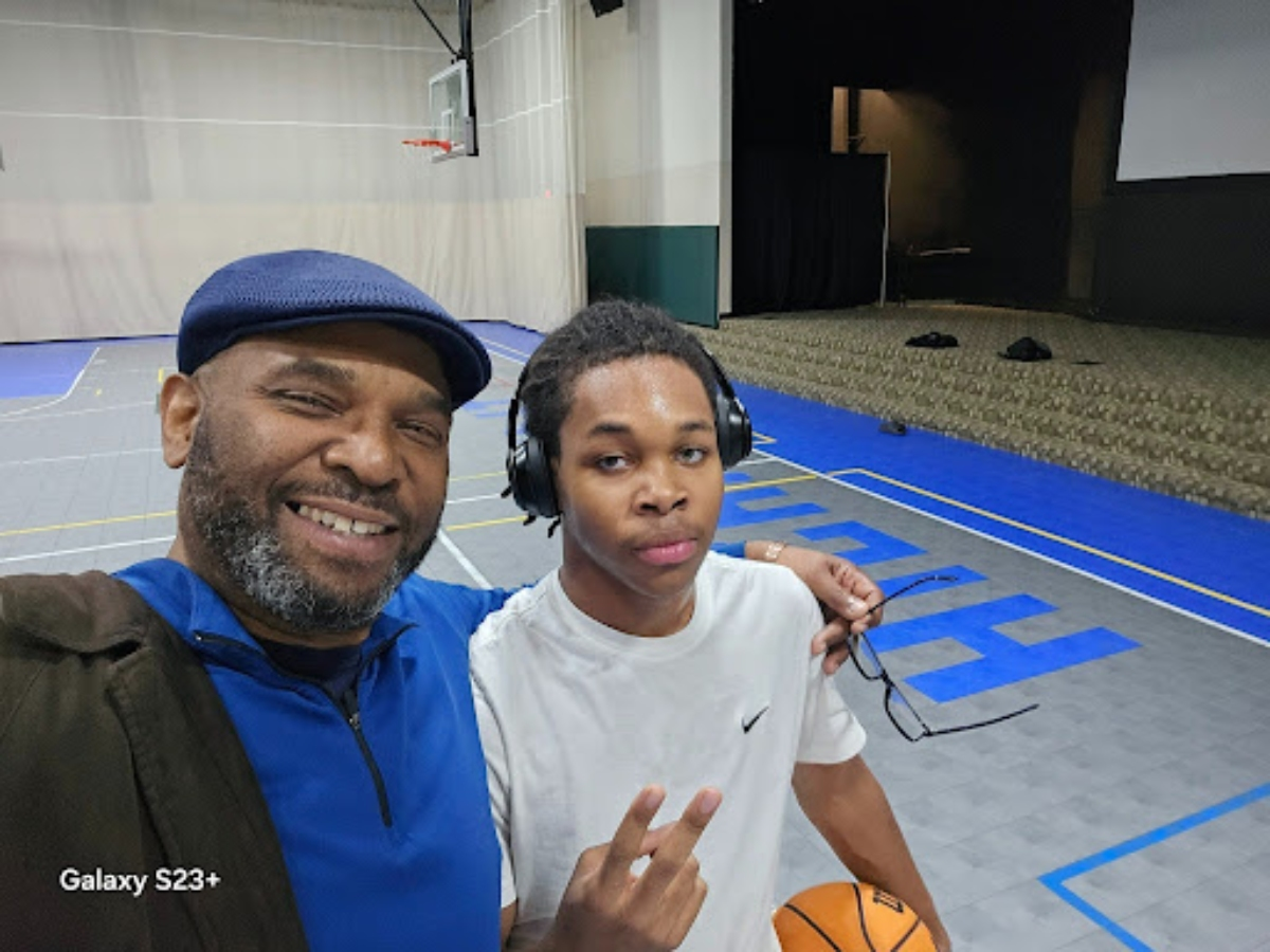 Coach Joe With 2nd-Year Mentee Cameron T.