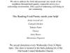 Reading Food Pantry February Current Needs 