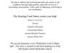 Reading Food Pantry Current Needs List for May