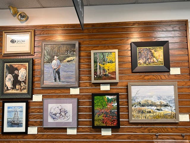 East Greenwich Art Club Exhibit at Cranston Central Library