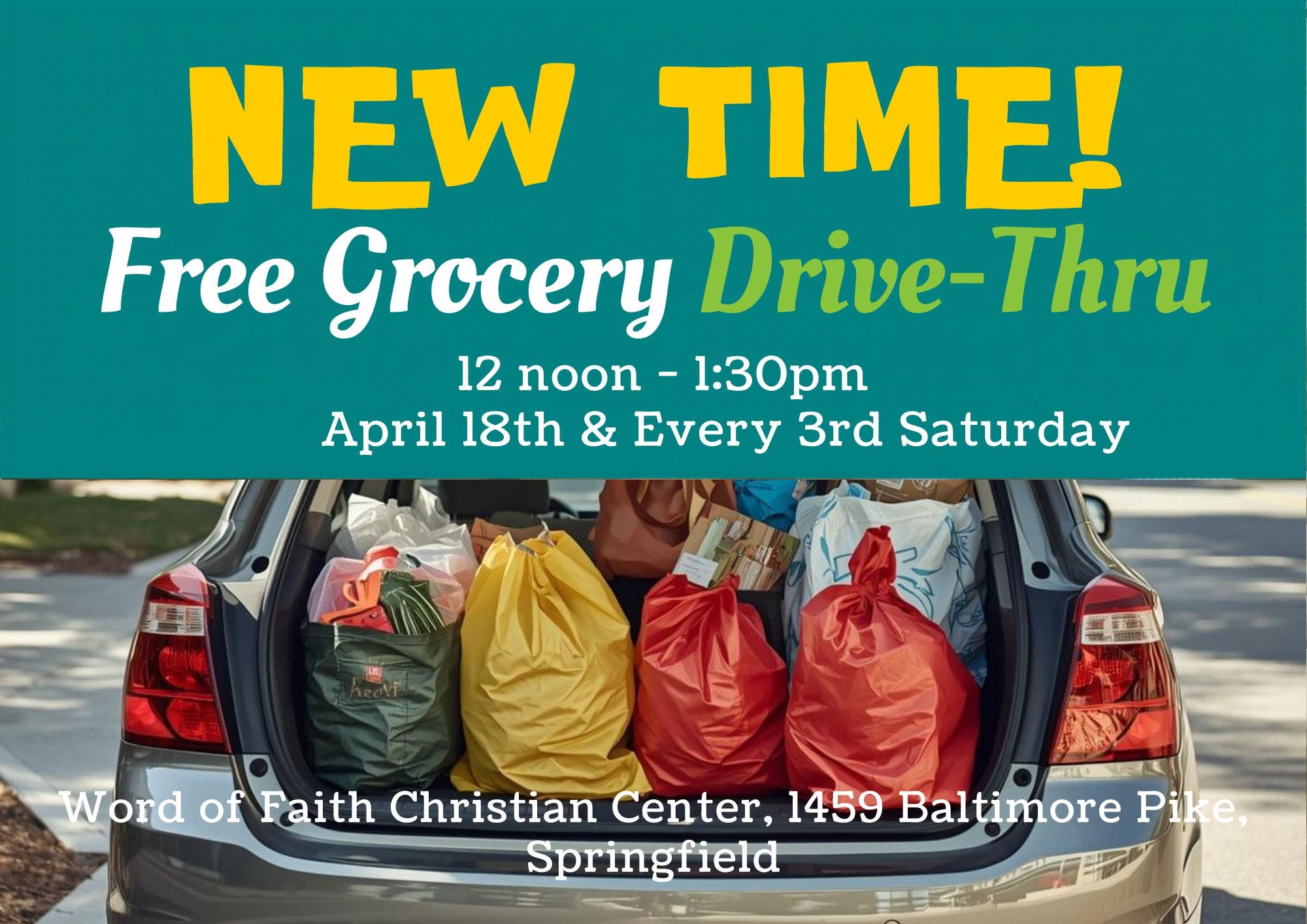 Free Grocery Drive-Thru