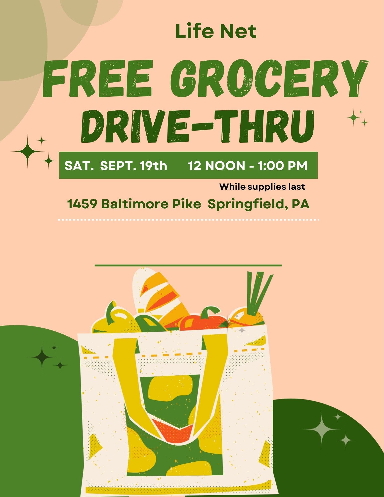Free Grocery Drive-Thru