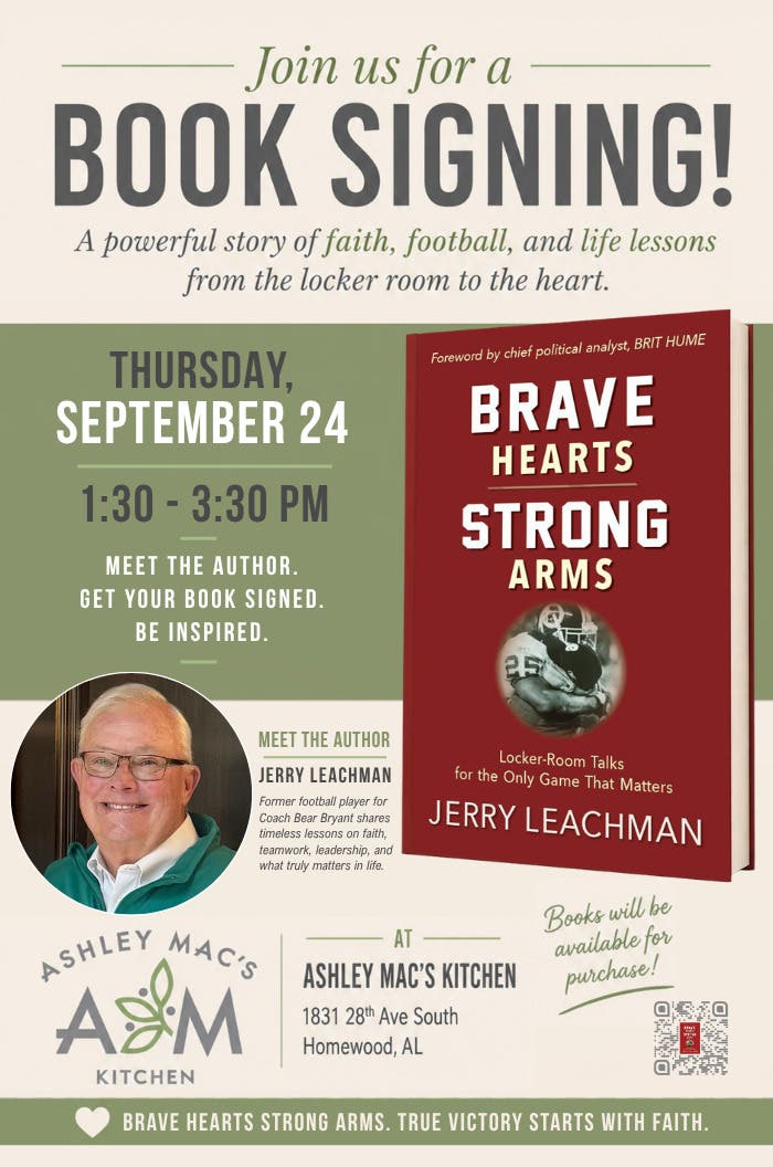 Brave Hearts Strong Arms Book Signing