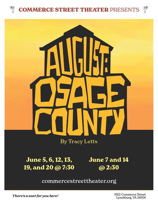 AUGUST: OSAGE COUNTY,  Award Winning Drama
