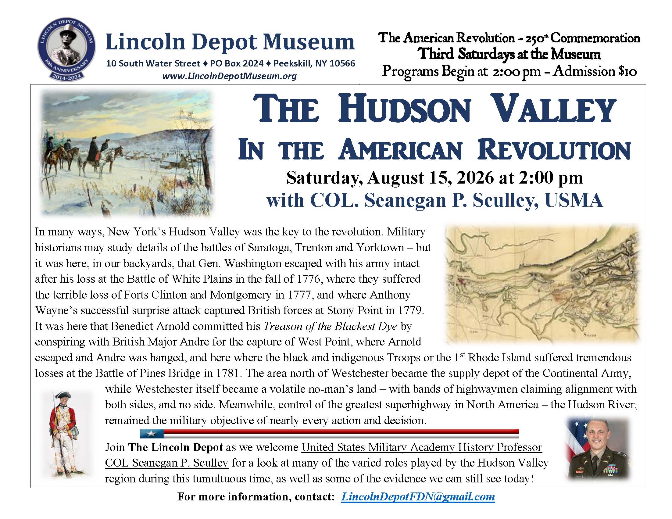 The Hudson Valley in the American Revolution