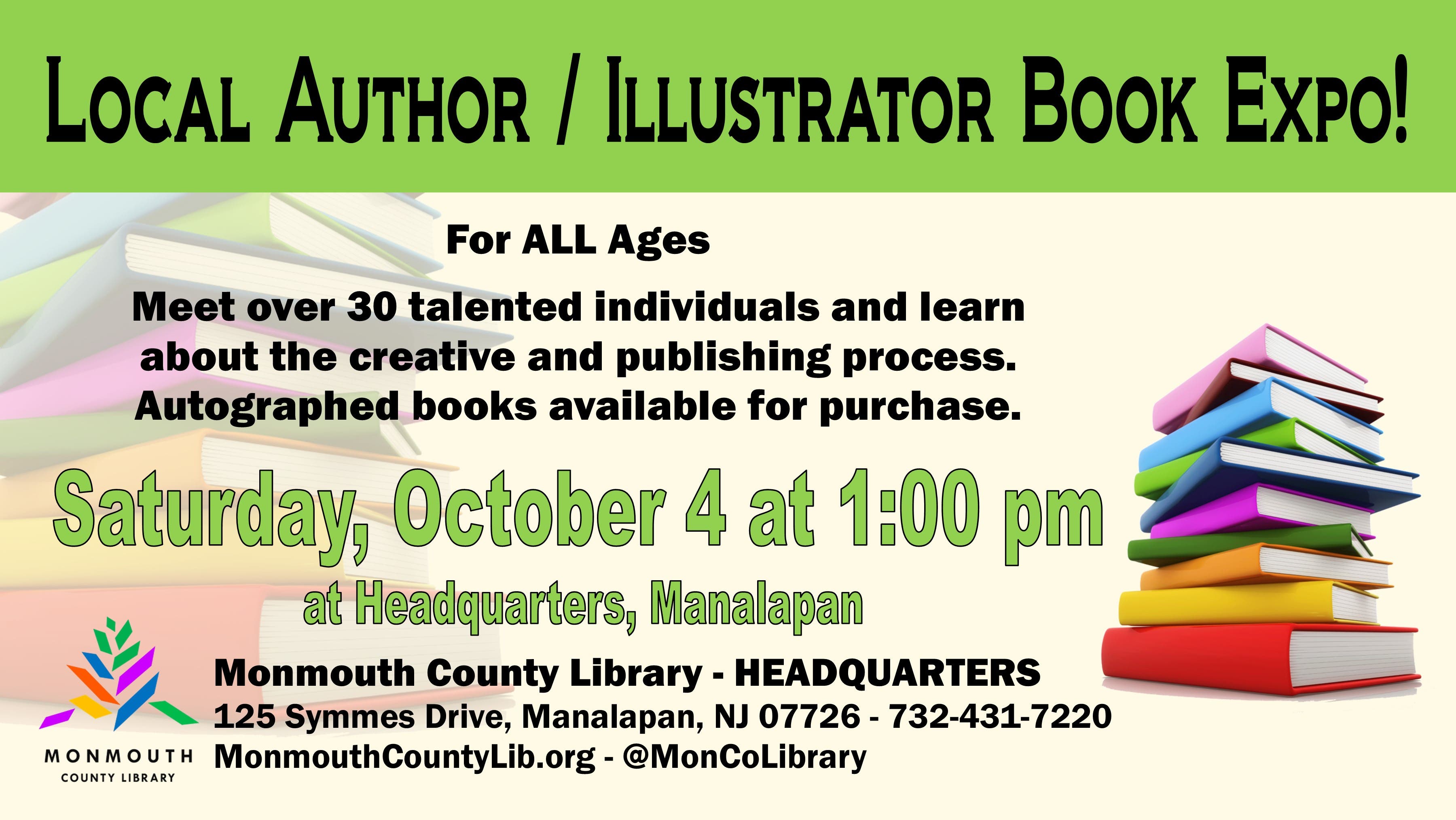 Local Author and Illustrator Book Expo