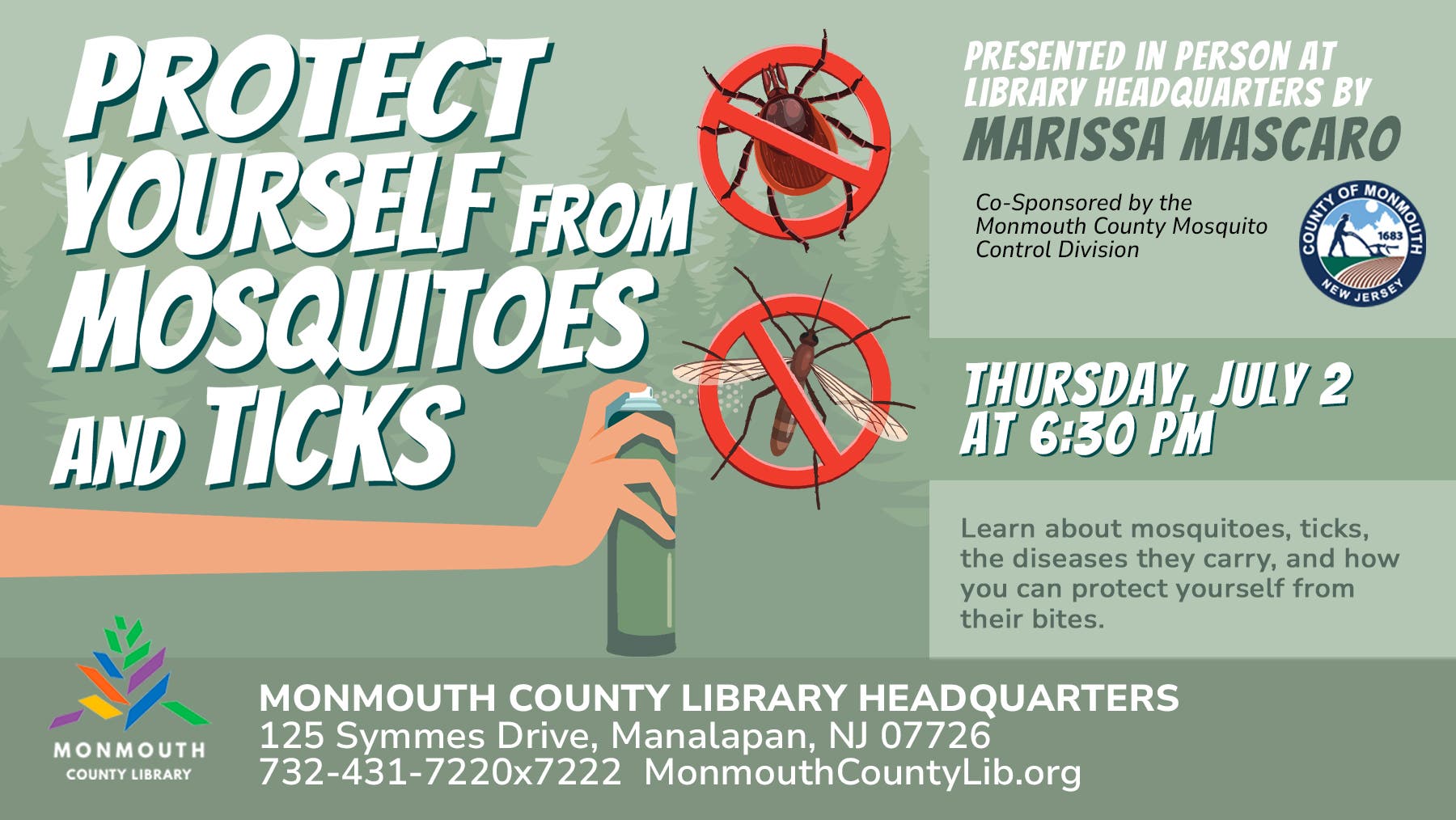 Protect Yourself from Mosquitoes and Ticks