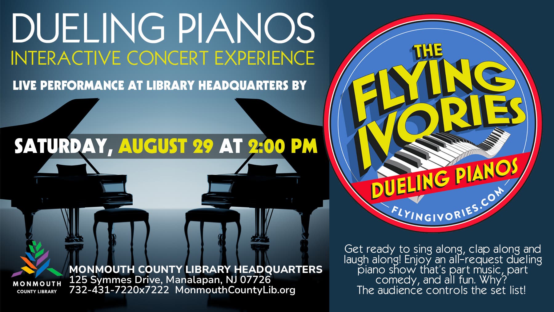 Dueling Pianos: Interactive Concert Experience