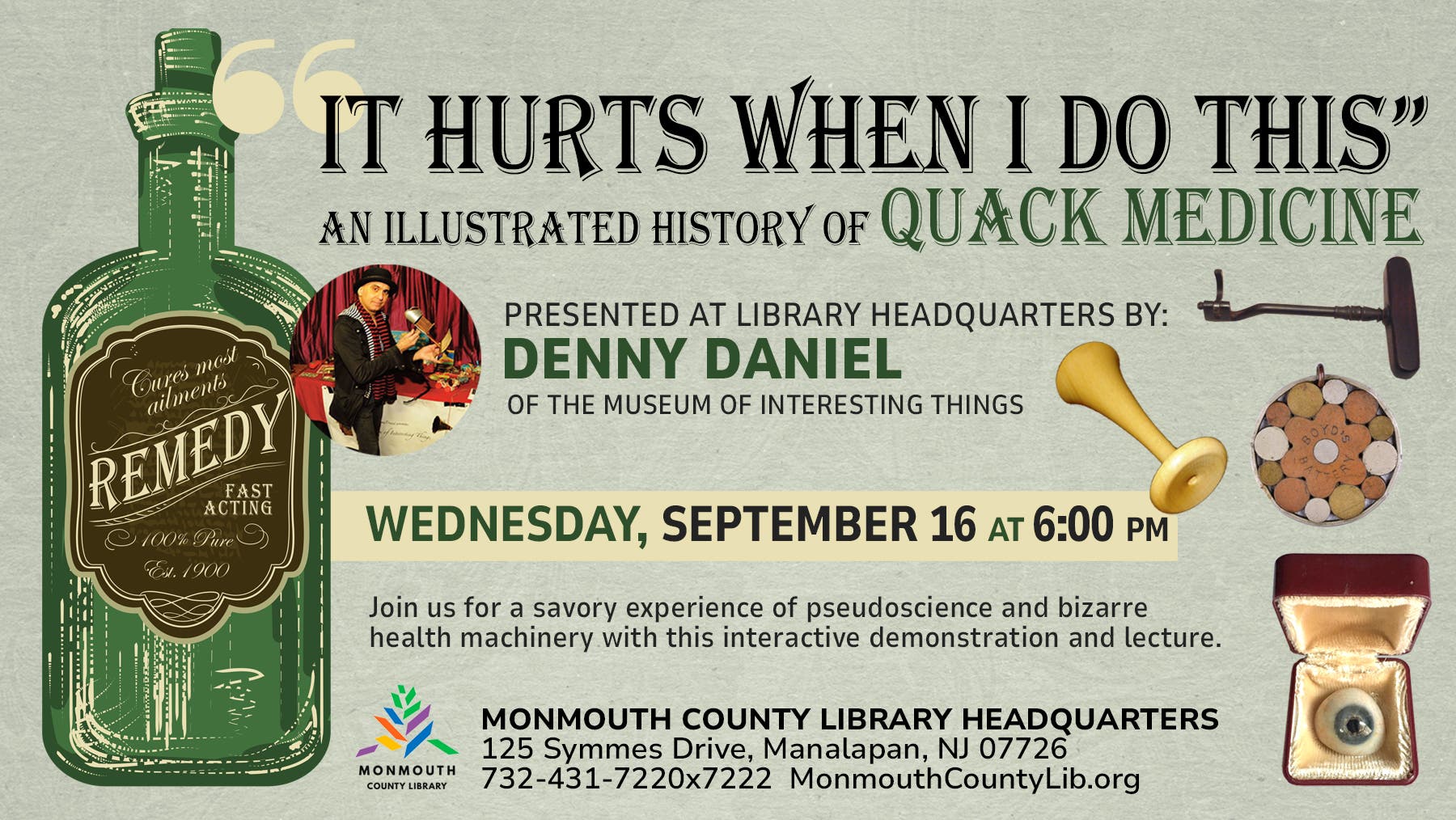 It Hurts When I Do This: An illustrated history of Quack medicine
