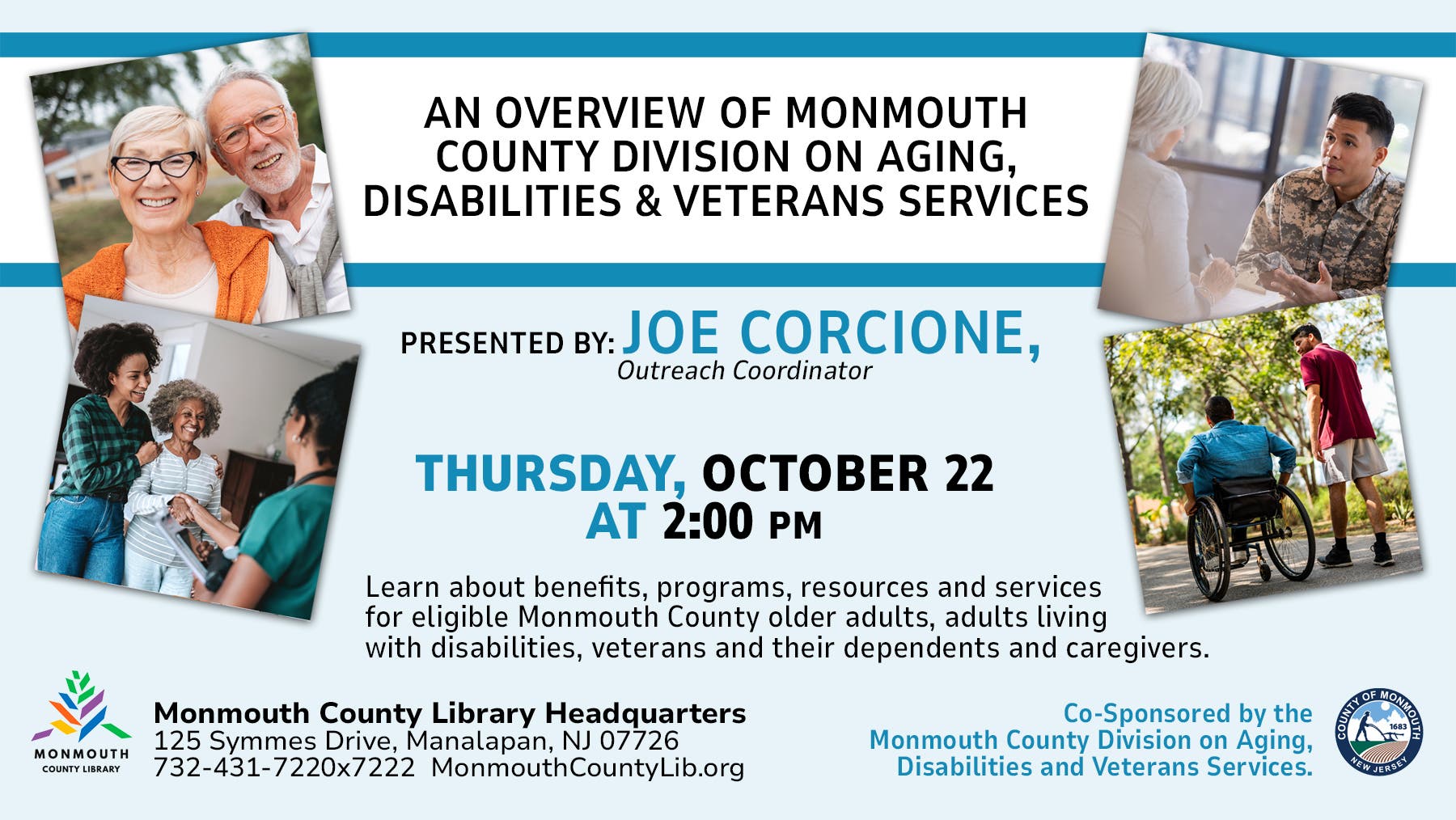 An Overview of Monmouth County Division on Aging, Disabilities & Veterans Services