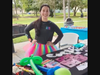 Celebrate Studios face painter at walk