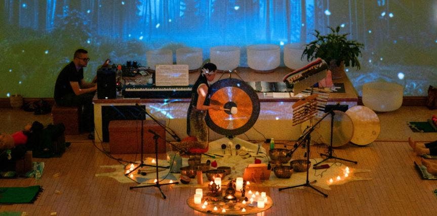 Full Moon Sound Bath with Restorative Yoga & Reiki Healing