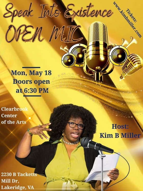 Speak Into Existence Open Mic
