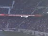 Live captioning on scoreboards during She Believes the Cup (England women national soccer team) at Red Bull Arena, Harrison New Jersey