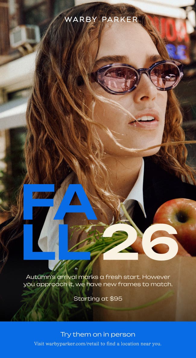 WARBY PARKER Fall Core 2026