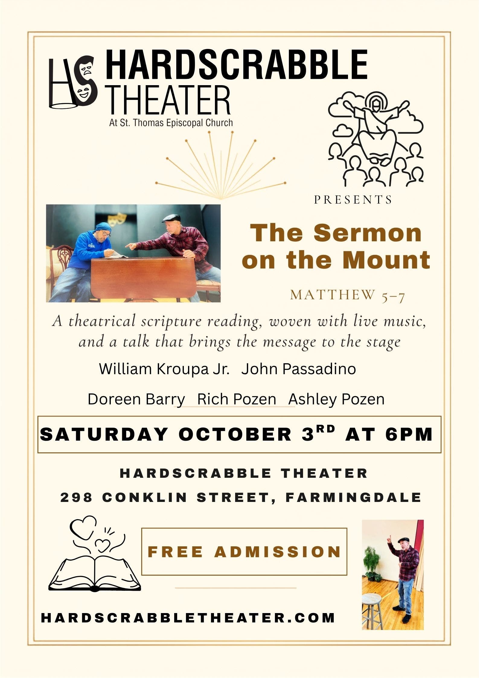 The Sermon On The Mount--A FREE live presentation