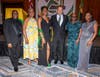 Oliver Mair Consul, General of Jamaica at New York with County Chapter Presidents: Passaic, Rev. Cleveland Thomas; Union, Shirley Jarvis; Essex, Esther Lewars, Ed.S.; 
Mercer, Rev. Andrea Ashman; Bergen, Novlette Edwards-Hammond, NP.