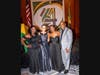 Honourable Kamina Johnson Smith, JP with JON-J's Executives: Vice-President Claudia Nelson Woodard; Secretary Janet Ximines; Treasurer Donovan Cameron