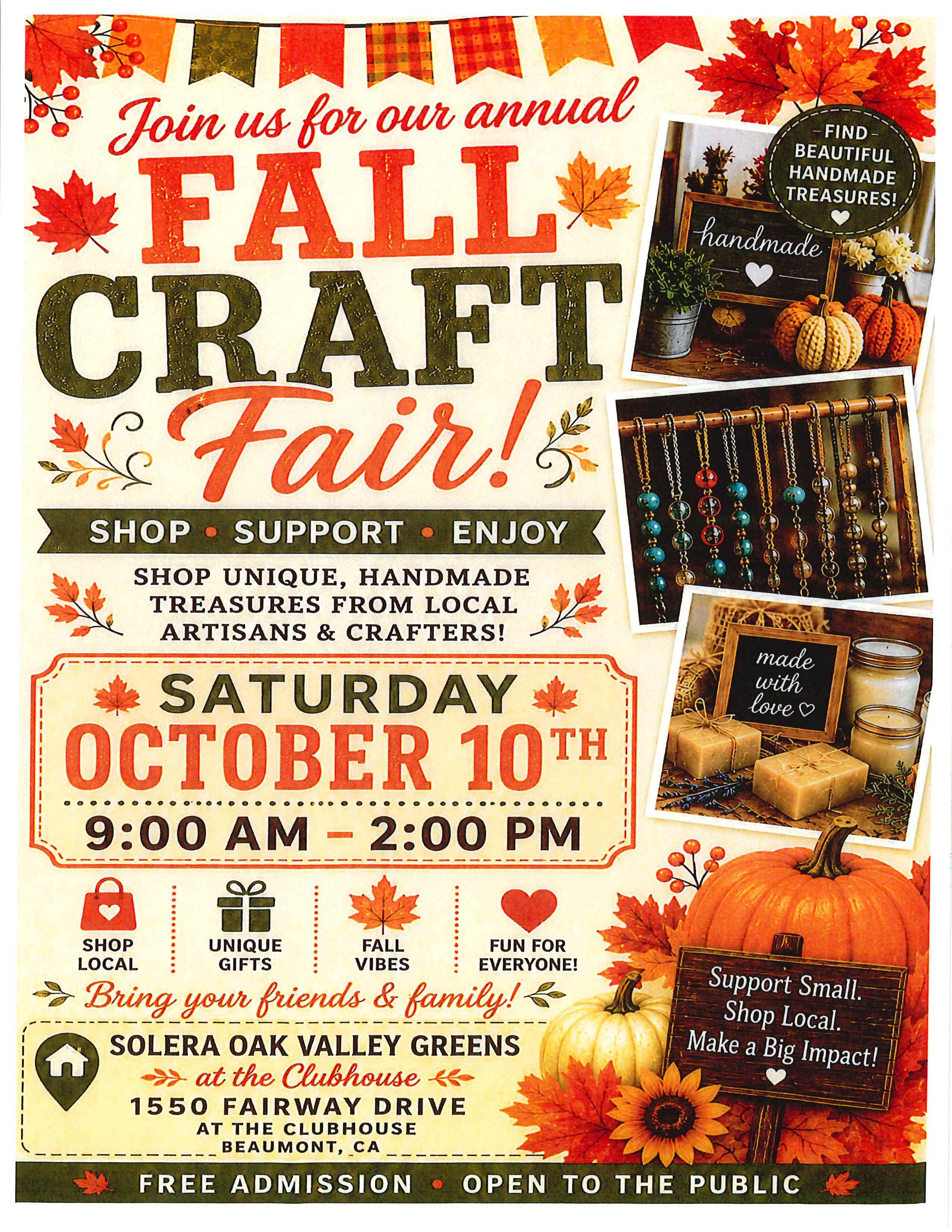 Fall Craft Fair
