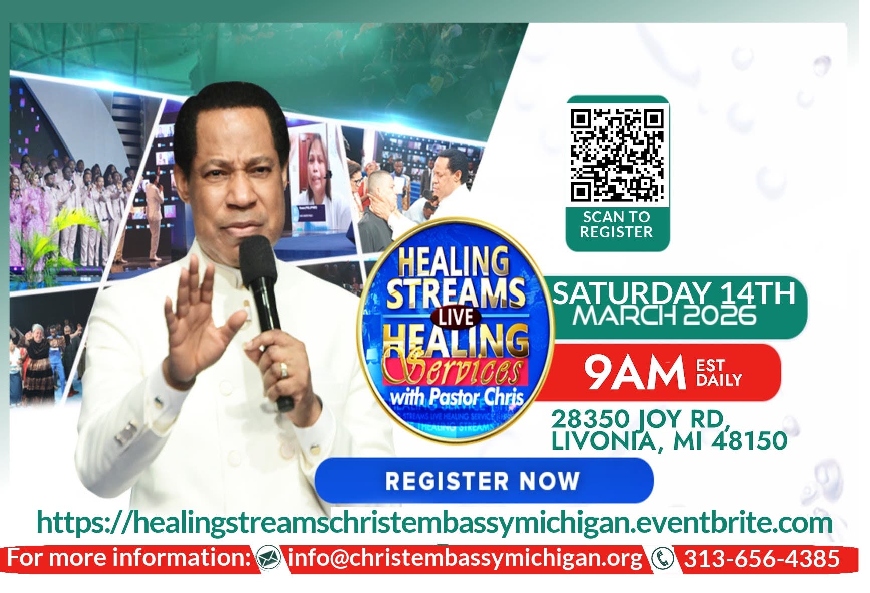 Mar 14 | Michigan Healing Crusade | Dearborn, MI Patch