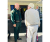 Sheriff Del Toro shares a meaningful conversation with a resident during his community tour.
