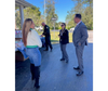 Staff members and law enforcement officials network during the celebration, strengthening professional relationships within the Fort Pierce community.