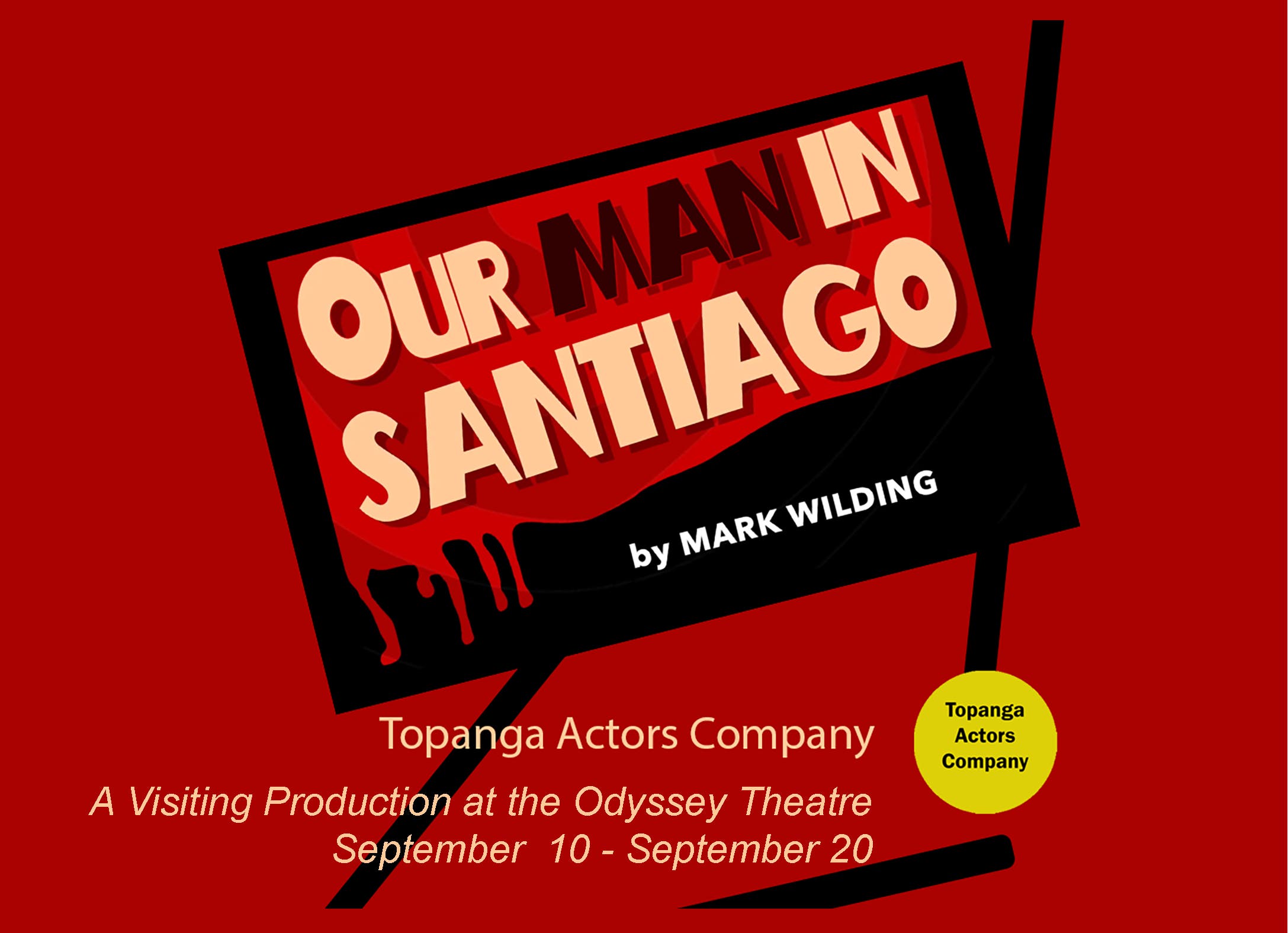 Our Man in Santiago by Mark Wilding