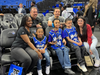 Family meets with Magic Point Guard Cole Anthony
(Front L to R) D'Onnah Jones, Isaiah, Josaiah, Kaleb, Brittany Peña-Quijada
(Back L to R) Spero Georgedakis, Cole Anthony