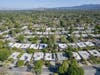 Overhead shot of Fairglen neighborhood in Willow Glen, SJ 95125