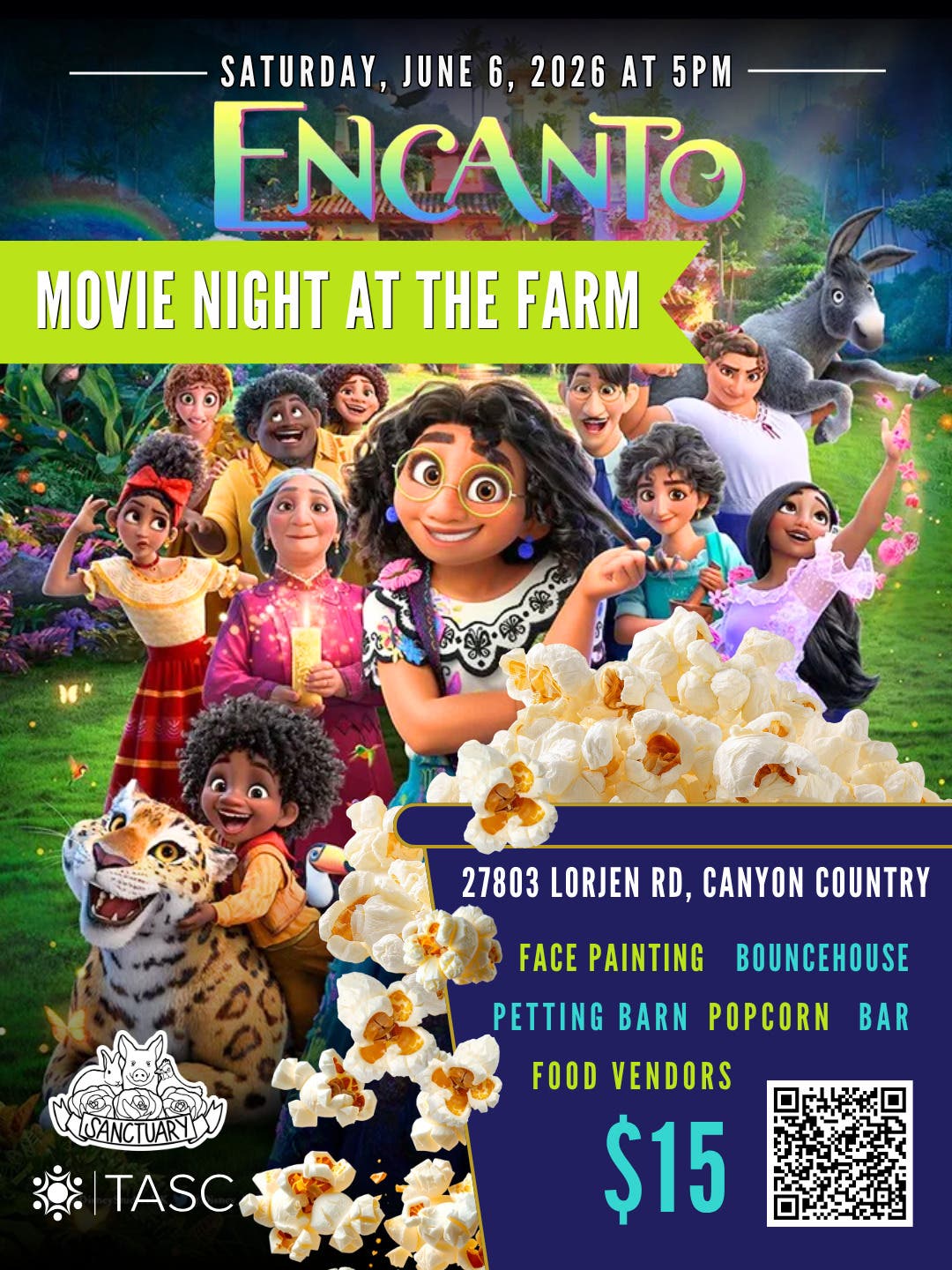 Movie Night at the Farm