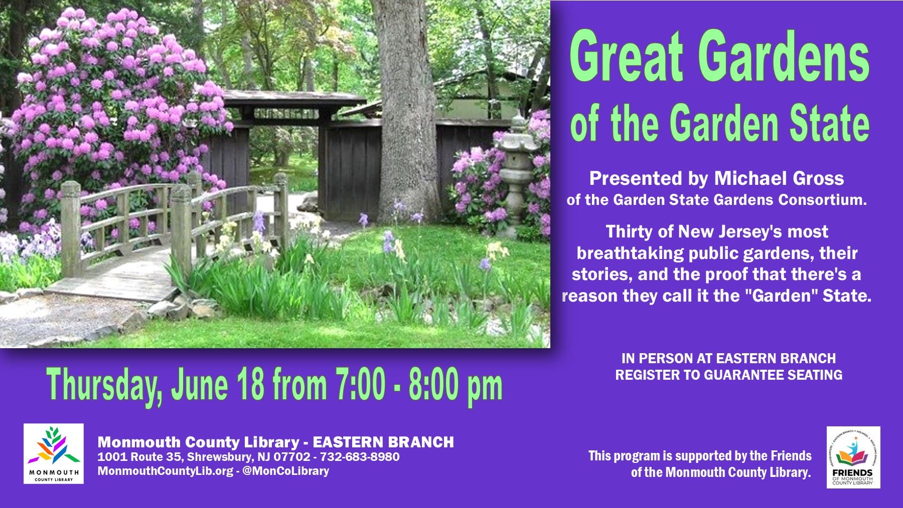 Great Gardens of the Garden State